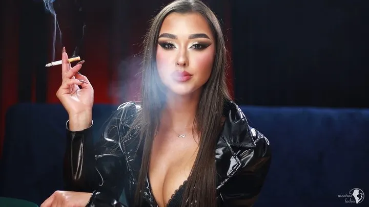 Lexi chainsmoking