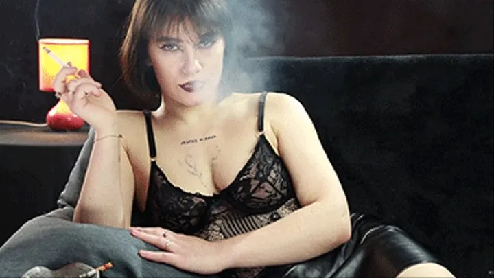 Iryna smoking passion