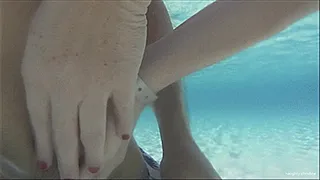 Underwater Handjob to Ejaculation