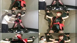 Lady Fighter Folds In Bondage! - MKS-019 - Part 1 ( - AVI Format)