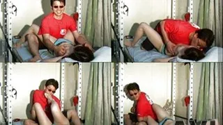 Tickle Fanatic Feet Sucking, Nipple Biting & Tickling His Lee! - Part 1 (Faster Download - )