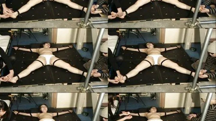 Crosstied for Armpits & Feet Tickling - JYA-015 - Part 4 ( - AVI Format)