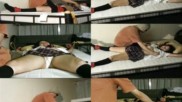 Schoolgirl Suffers Endless Tickle - JYA-015 - Part 2 ( - AVI Format)