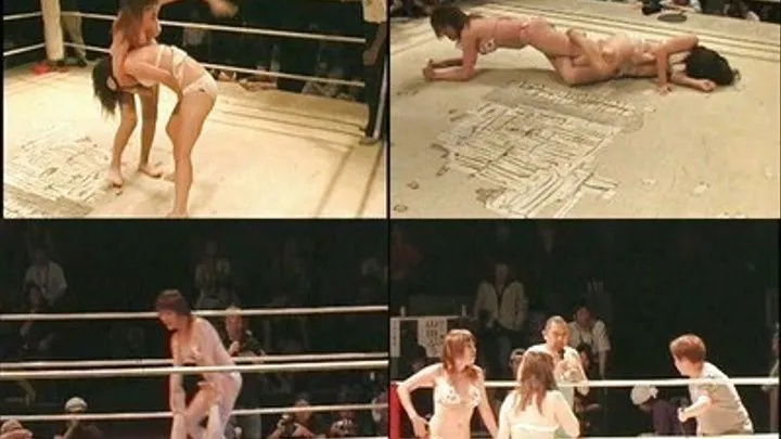 Ladies In Bikini Fight Wildly On The Stage - CFLD-022 - Part 2 ( - AVI Format)