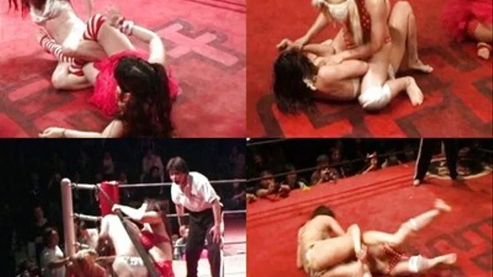 Ladies In Bikini Battle It Out In The Ring - CFLD-026 - Part 3 ( - AVI Format)