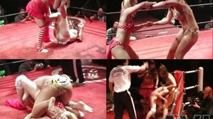 Ladies In Bikini Battle It Out In The Ring - CFLD-026 - Part 2 (Faster Download - )