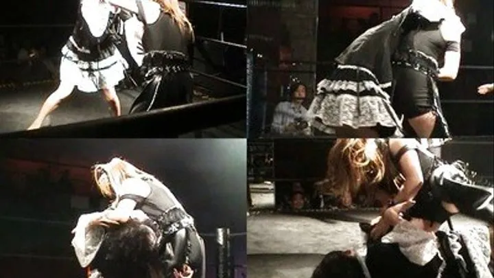 Ladies In Black Slams Body in The Ring - ASC-008 - Part 2 ( - AVI Format)