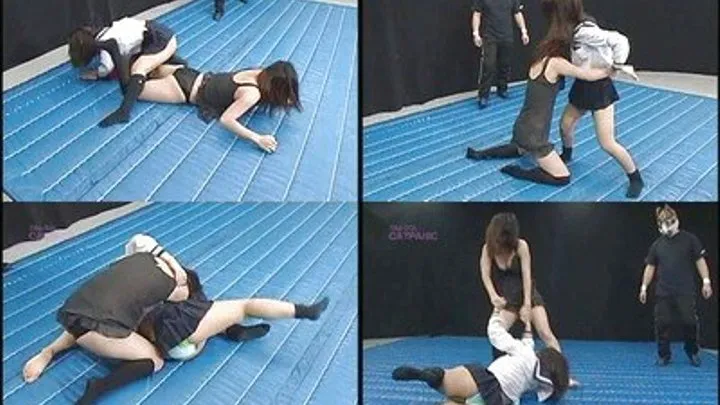 Schoolgirl Gives All Her Strength To Defeat Experienced Opponent - CPD-008 - Full version ( - AVI Format)