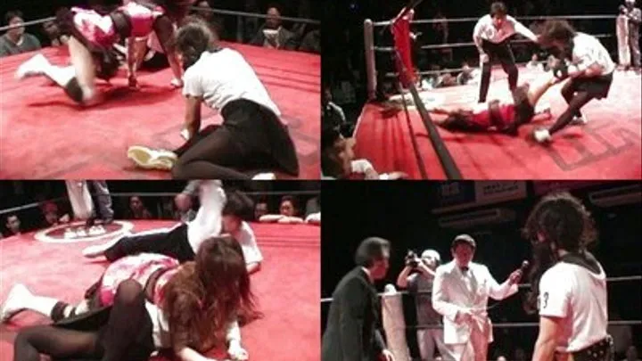 Ladies Slam Their Bodies On Each Other In The Ring - CFLD-020 - Part 2 ( - AVI Format)