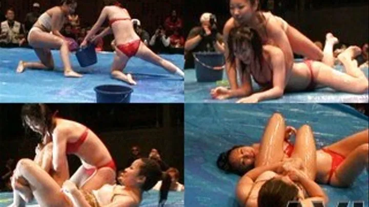 Sexy Femfighters Smash Each Other's Body In Wet Ring - CFLD-029 - Full version (Faster Download - )