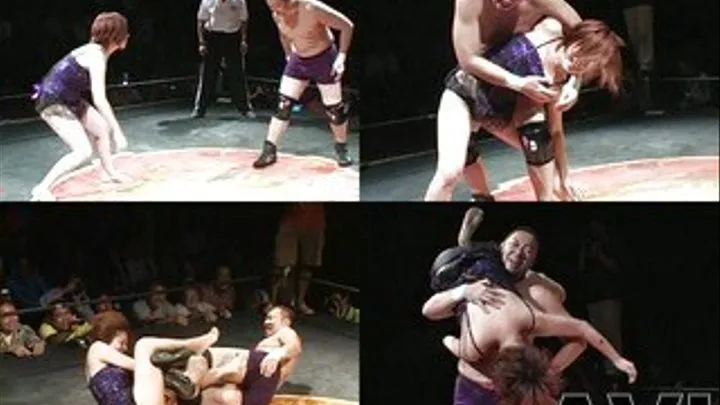 Huge Wrestler Easily Thumps Struggling Femfighter - CPD-063 - Full version (Faster Download - )