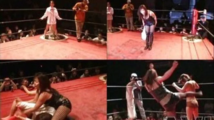 Sexy Femfighter Bodies Lambasted In The Ring!!! - CFLD-031 - Part 1 (Faster Download - )