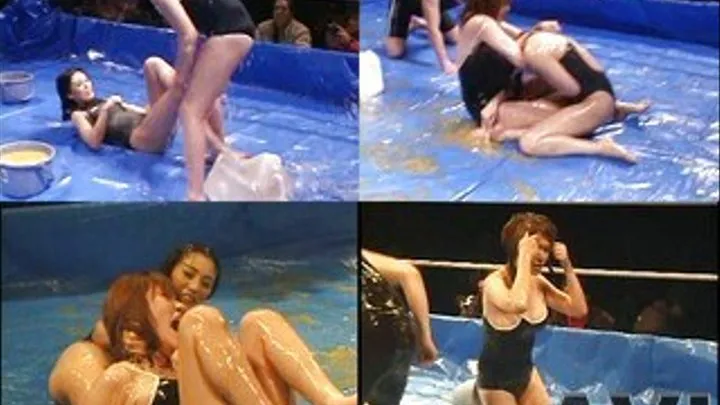 Female Fighters Wipe Out In The Slippery Ring! - CFLD-029 - Full version (Faster Download - )