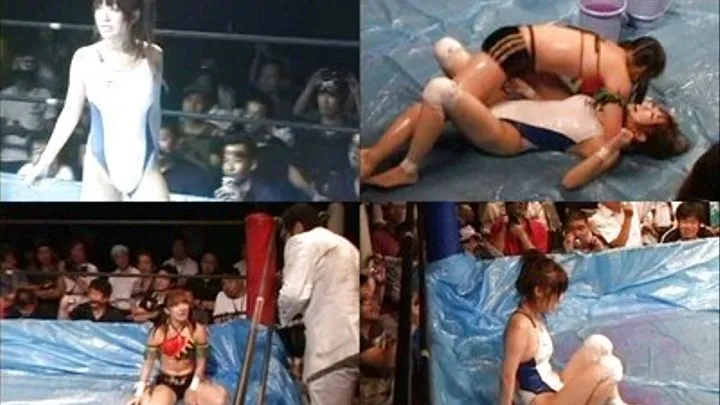 Femfighters Thump One Another In A Wet & Messed Up Ring - CFLD-032 - Part 1 ( - AVI Format)