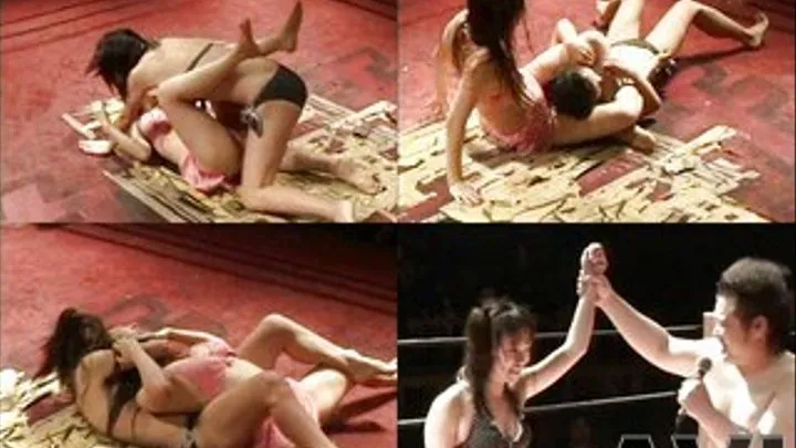 Lots Of Scissor Locks In A Brutal Wrestling Match!!! - CFLD-030 - Part 2 (Faster Download - )