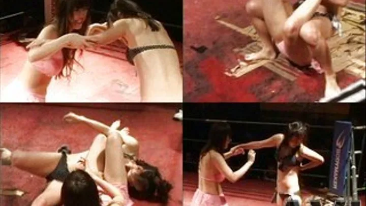 Lots Of Scissor Locks In A Brutal Wrestling Match!!! - CFLD-030 - Full version (Faster Download - )