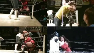 Barbed Wire Surround The Ring For A Fight - CFLD-002 - Part 1 ( - AVI Format)