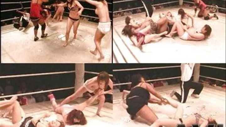 Royal Rumble Between Lady Wrestlers - CFLD-006 - Part 3 (Faster Download - )