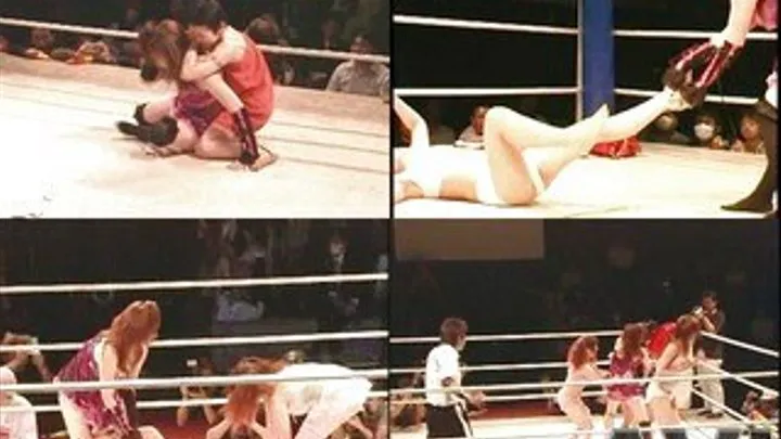 Royal Rumble Between Lady Wrestlers - CFLD-006 - Part 1 (Faster Download - )