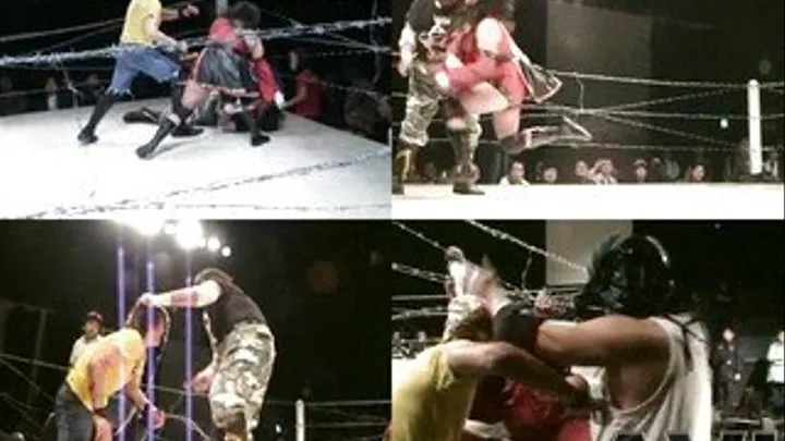 Barbed Wire Surround The Ring For A Fight - CFLD-002 - Part 2 (Faster Download - )