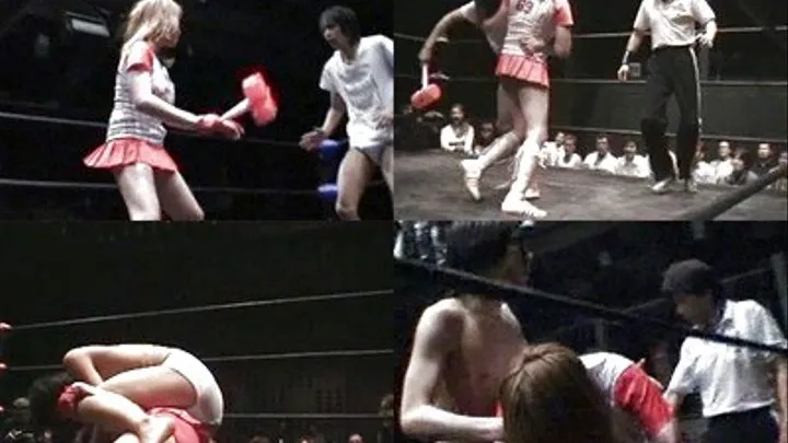 Sexy Lass Wants To Beat Man While In The Ring - CPD-036 - Part 2 ( - AVI Format)