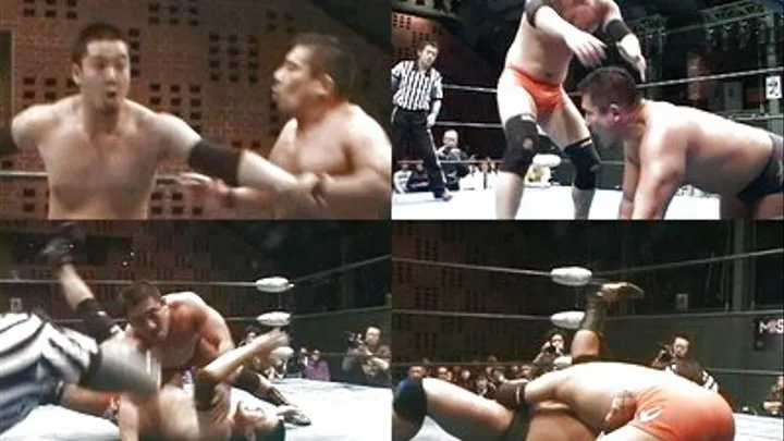 Two Men Wrestle In The Ring - MAM-001 - Part 2 ( - AVI Format)