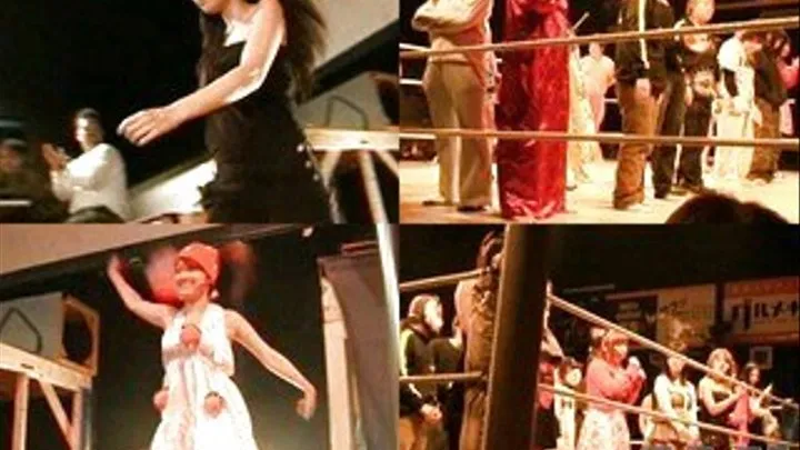 Lady Wrestlers Are Introduced In The Ring - CPD-042 - Part 1 (Faster Download - )