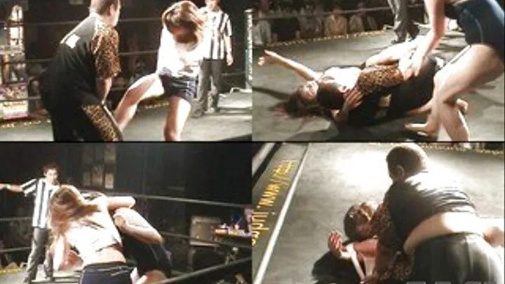 Man Joins Ladies While They Are Fighting In The Ring - CPD-024 - Part 3 (Faster Download - )