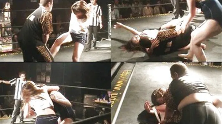 Man Joins Ladies While They Are Fighting In The Ring - CPD-024 - Part 3 ( - AVI Format)