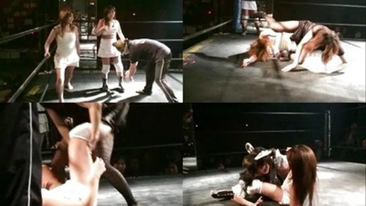 These Lady Fighters Know How To Get Wild In The Ring - CPD-029 - Part 1 ( - AVI Format)