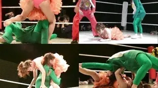 Ladies In Costume Wrestle Like Acrobats - CPD-043 - Full version ( - AVI Format)