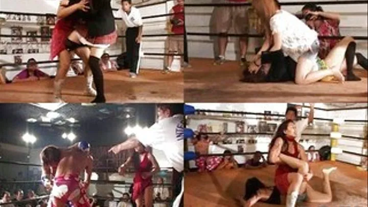 It's A Rowdy Fight In The Ring! Men and Women Join The Match - CPD-046 - Part 2 (Faster Download - )