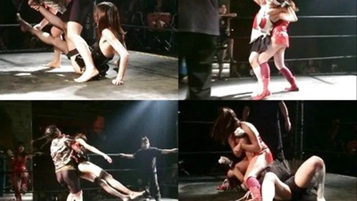 Two Lady Wrestlers Have Equal Strength - CPD-029 - Full version ( - AVI Format)