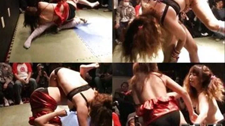 Ladies Fight Until They're Almost Naked - CFLD-363 - Part 2 (Faster Download - )