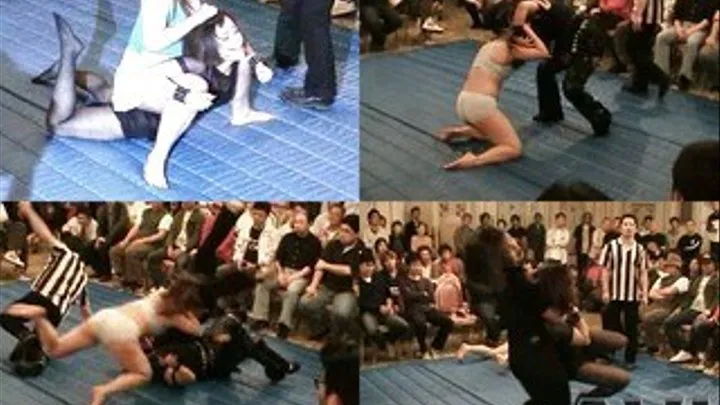 Ladies Are On The Ground For A Wild Fight! - CFLD-455 - Part 2 (Faster Download - )