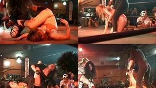 Ladies Are Wild In The Ring During A Brawl - CFLD-443 - Part 2 ( - AVI Format)