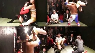 Men Suddenly Joins Lady In A Fight - CFLD-485 - Part 2 ( - AVI Format)