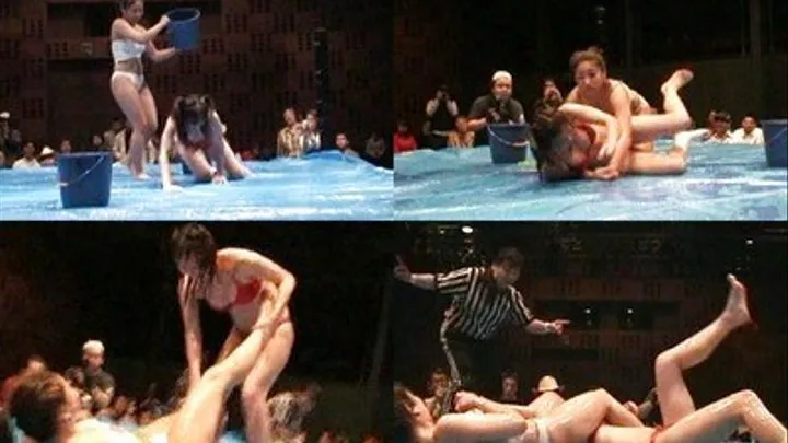 Ladies In Bikini Spill Water On The Floor As They Fight - CFLD-479 - Full version ( - AVI Format)