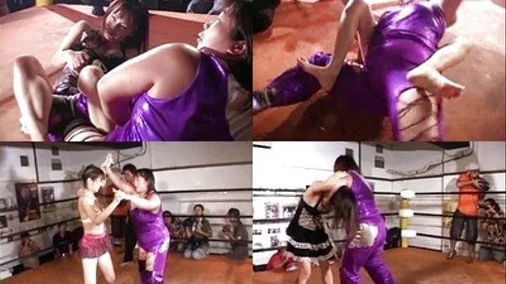 Extreme Bone Breaking Fight Between Ladies - CFLD-595 - Part 2 ( - AVI Format)