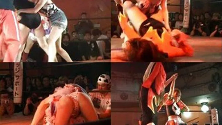 Ladies In Cute Costumes Fight Brutally - CFLD-583 - Part 2 (Faster Download - )