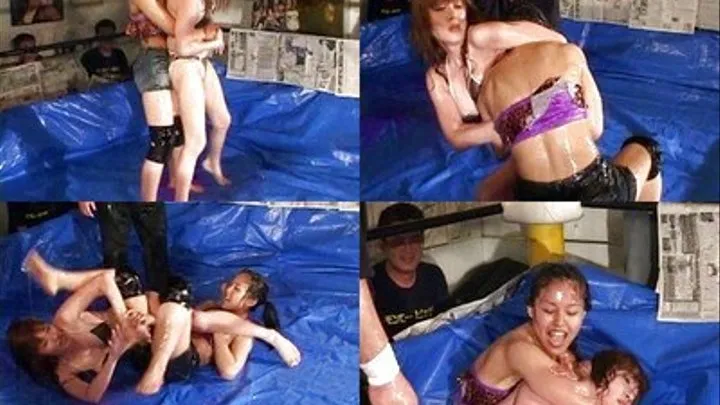 Ladies Are Wet In The Ring As They Fight - CFLD-671 - Part 1 ( - AVI Format)