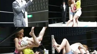 Ladies Are Down In The Ring As They Fight - CFLD-705 - Part 1 (Faster Download - )