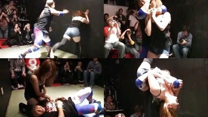 Poor Lady Is Beaten in Wrestling - CFLD-239 - Full version ( - AVI Format)