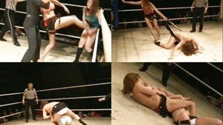 Ladies try to get each other naked during a match - CFLD-016 - Full version (Faster Download - )