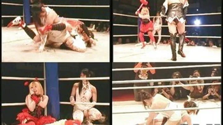 Ladies in different costumes fight in the ring - CFLD-023 - Part 2 (Faster Download - )