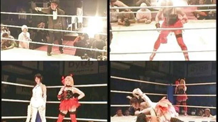 Ladies in different costumes fight in the ring - CFLD-023 - Part 1 (Faster Download - )