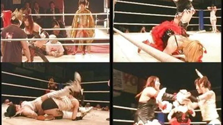 Ladies in different costumes fight in the ring - CFLD-023 - Full version (Faster Download - )