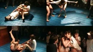 Schoolgirls are involved in a fight where they have to get their opponents naked - CFLD-005 - Full version ( - AVI Format)