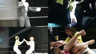 Ladies seem playful during a match in the ring - CPD-009 - Part 1 ( - AVI Format)