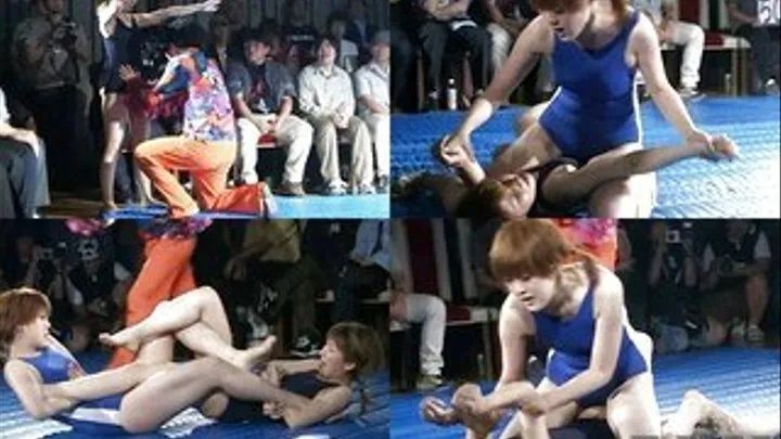 Ladies in leotard are like men as they fight - CFLD-006 - Part 1 (Faster Download - )